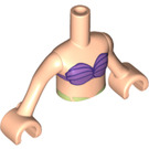 LEGO Leichtes Fleisch Ariel Torso Girl mit Shells Bikini oben Muster (92456)