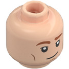 LEGO Lätt Hudfärgad Bill Weasley Minifigur Huvud (Infälld solid knopp) (3274 / 109282)