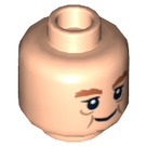 LEGO Light Flesh Bombur Head (Recessed Solid Stud) (3626 / 12671)