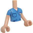 LEGO Lys hudfarvet Brendan Friends Torso (Boy) (73161)