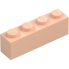 LEGO Lys hudfarvet Klods 1 x 4 (3010 / 6146)