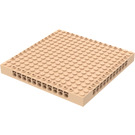 LEGO Light Flesh Brick 16 x 16 x 1.3 with Holes (65803)