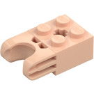 LEGO Light Flesh Brick 2 x 2 with Ball Joint Socket (67696)