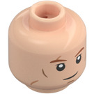 LEGO Beige Léger Cal Kestis Minifigurine Tête (Clou de sécurité) (3274)