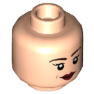 LEGO Light Flesh Captain Carter Head (Recessed Solid Stud) (3626)