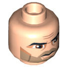LEGO Light Flesh Captain Rex Head (Recessed Solid Stud) (3626 / 63561)