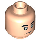 LEGO Light Flesh Chirrut Imwe Minifigure Head (Recessed Solid Stud) (3626 / 28604)