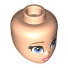 LEGO Light Flesh Cinderella Female Minidoll Head (92198 / 101817)