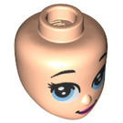 LEGO Light Flesh Cinderella Micro Doll Female Minidoll Head (79609 / 92198)