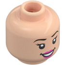 LEGO Light Flesh Cinderella Minifigure Head (Recessed Solid Stud) (3274 / 104014)