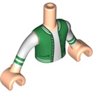 LEGO Carne claro Daniel con Verde Chaqueta Friends Torso (Boy) (11408 / 38556)