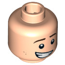 LEGO Leichtes Fleisch Dick Grayson Minifigure Kopf (Einbau-Vollbolzen) (3626 / 29711)