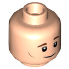 LEGO Light Flesh Dr. Peter Venkman Minifigure Head (Recessed Solid Stud) (3626 / 18876)