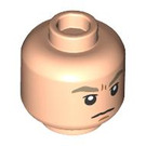 LEGO Leichtes Fleisch Draco Malfoy Minifigure Kopf (Einbau-Vollbolzen) (3626 / 101471)