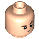LEGO Leichtes Fleisch Draco Malfoy Minifigure Kopf (Einbau-Vollbolzen) (3626 / 39478)