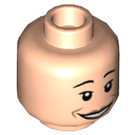 LEGO Leichtes Fleisch Edna Mode Minifigure Kopf (Einbau-Vollbolzen) (3626 / 42577)