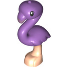 LEGO Light Flesh Flamingo with Purple Feathers (77364)