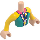 LEGO Lys hudfarvet Gunnar Friends Torso Hankøn (73441 / 92815)