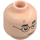 LEGO Light Flesh Harry Potter Minifigure Head (Recessed Solid Stud) (3626 / 53127)