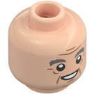 LEGO Light Flesh Horace Slughorn Minifigure Head (Recessed Solid Stud) (3626 / 68544)