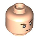 LEGO Leichtes Fleisch Jin Minifigure Kopf (Einbau-Vollbolzen) (3626 / 101965)