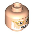 LEGO Light Flesh John Hammond Minifigure Head (Recessed Solid Stud) (3274 / 103600)