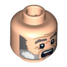 LEGO Light Flesh Joshamee Gibbs Head (Recessed Solid Stud) (3626 / 96308)