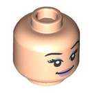 LEGO Light Flesh Karina Minifigure Head (Recessed Solid Stud) (3626 / 104444)