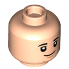 LEGO Leichtes Fleisch Kevin Malone Minifigure Kopf (Einbau-Vollbolzen) (3626 / 100207)