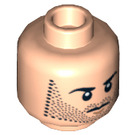 LEGO Light Flesh Kili Head (Recessed Solid Stud) (3626 / 12673)