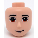 LEGO Light Flesh Kristoff Male Minidoll Head (61066 / 92240)