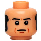 LEGO Beige Léger Lobot Tête (Clou de sécurité) (11703 / 70398)