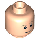 LEGO Light Flesh Luke Skywalker (75093) Minifigure Head (Recessed Solid Stud) (21117)