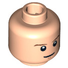 LEGO Light Flesh Luke Skywalker Head (Safety Stud) (10263 / 88820)