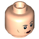 LEGO Light Flesh Madam Pince Minifigure Head (Recessed Solid Stud) (3626 / 100016)