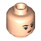 LEGO Light Flesh Marion Ravenwood Head (Recessed Solid Stud) (3626 / 73672)