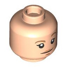 LEGO Light Flesh Megan Rapinoe Minifigure Head (Recessed Solid Stud) (3274 / 104644)