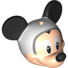 LEGO Leichtes Fleisch Mickey Mouse Astronaut Kopf (78218)