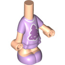 LEGO Leichtes Fleisch Micro Körper mit Layered Skirt mit Tre (79472)