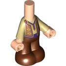 LEGO Leichtes Fleisch Micro Körper mit Trousers mit Tan Kristoff Vest (66409)