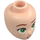 LEGO Light Flesh Minidoll Head with Decoration (92198 / 105821)