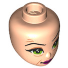 LEGO Light Flesh Minidoll Head with Lady Tremaine Decoration (68194 / 92198)