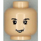 LEGO Light Flesh Neville Longbottom Head (Safety Stud) (3626)