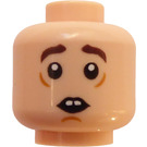 LEGO Light Flesh Neville Longbottom Plain Head (Recessed Solid Stud) (3626)