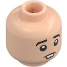 LEGO Světlá tělová Neville Longbottom s Černá Bunda Minifigurka Hlava (Bezpečnostní cvoček) (3274 / 107426)