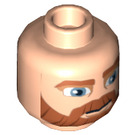 LEGO Light Flesh Obi-Wan Kenobi Head (Recessed Solid Stud) (3626 / 13643)
