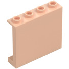 LEGO Licht vleeskleurig Paneel 1 x 4 x 3 met zijsteunen, holle noppen (35323 / 60581)