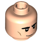LEGO Light Flesh Percival Graves Minifigure Head (Recessed Solid Stud) (3626 / 39246)