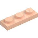 LEGO Lätt Hudfärgad Platta 1 x 3 (3623)