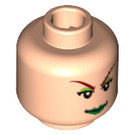 LEGO Light Flesh Poison Ivy Head (Safety Stud) (3626)